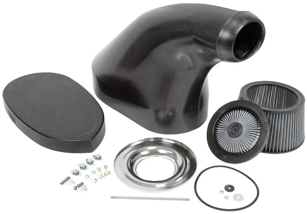 K&N - Composite Nhra Scoop - Dragster Scoop W/Std Holley Filter (100-8504) 1