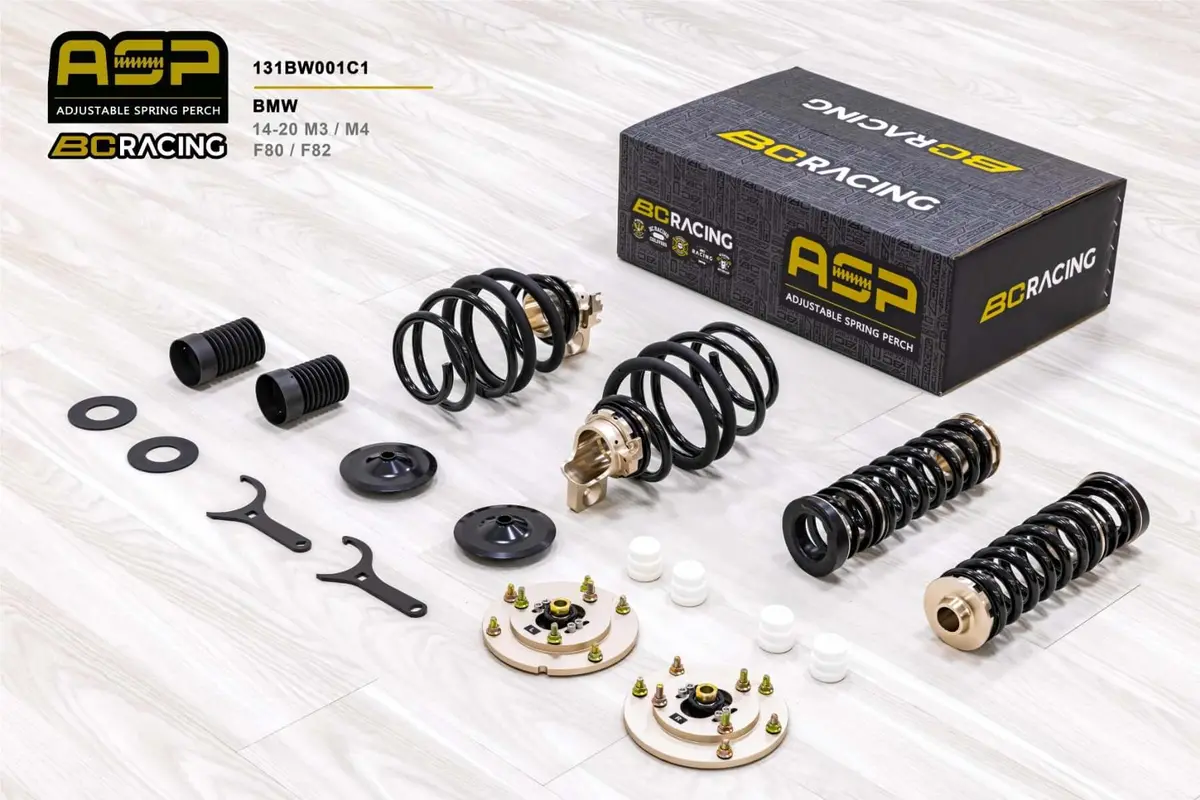 Asp Adjustable Springs - Bmw F80/F82 M3/M4 14-18 (5-Bolt Top Mount) - Camber Adjustable 1