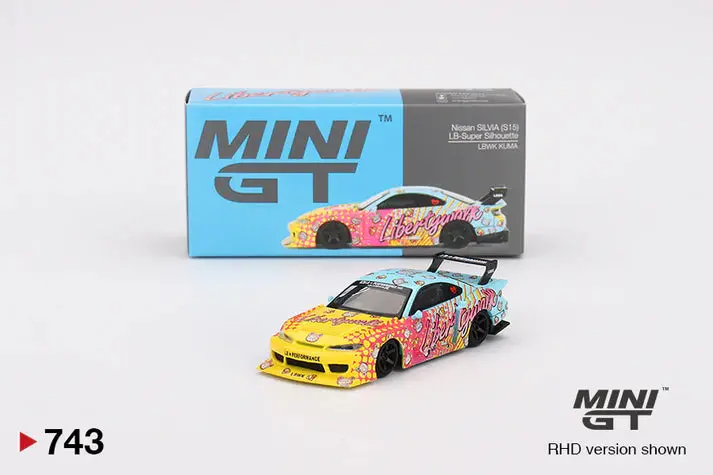 Mini Gt - 1/64 Lb-Silhouette Nissan Silvia S15 (Kuma) 1