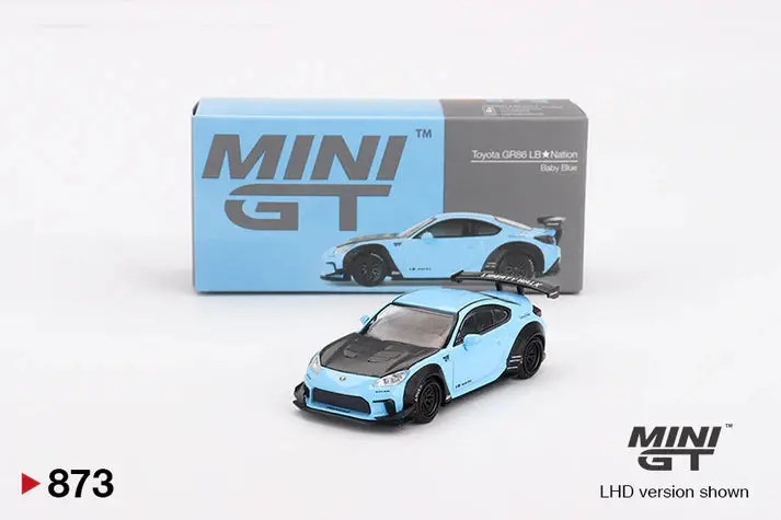 Mini Gt - 1/64 Toyota Gr86 Baby Blue 1