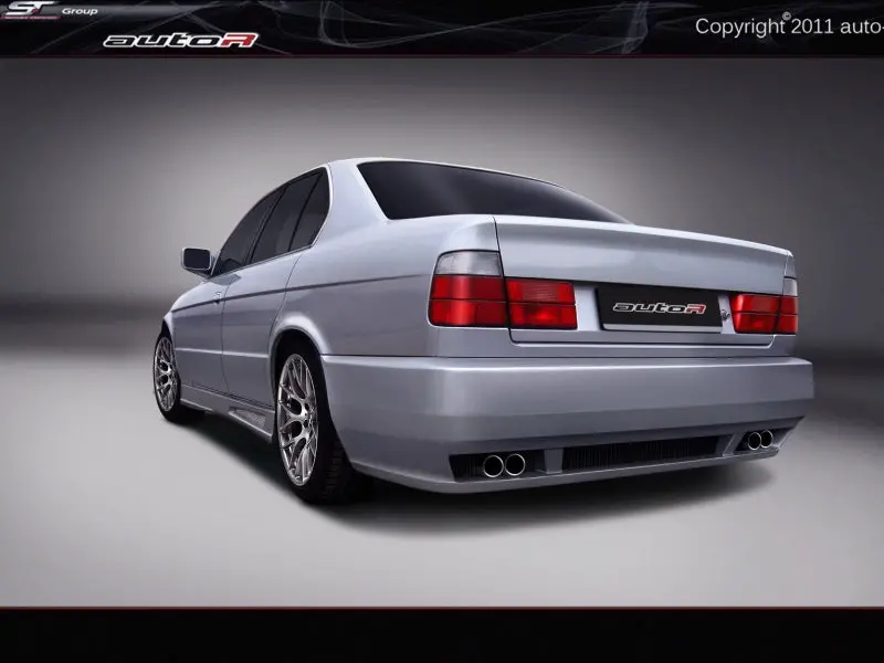 Bmw E34 88-95 4D Rearbumper Sharp [Autor] 1