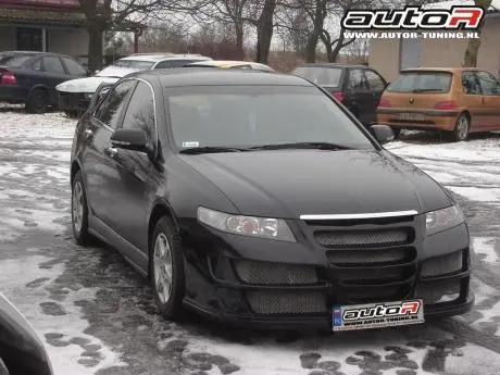 Honda Accord 03+ 4D Sideskirts Alien [Autor] 1