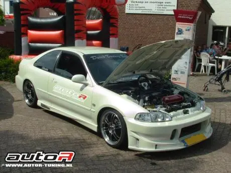 Honda Civic 92-95 2/4D Sideskirts Racing [Autor] 1
