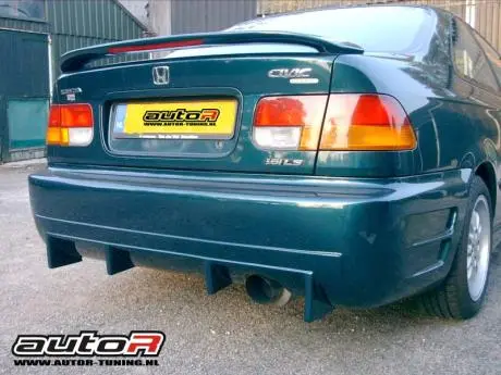 Honda Civic 96-00 2/4D Rearbumper Racing [Autor] 1