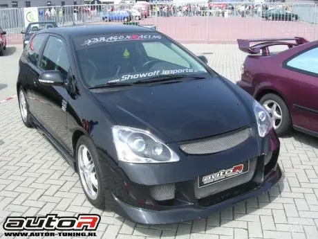 Honda Civic 01-06 3D Frontbumper Db9 [Autor] 1