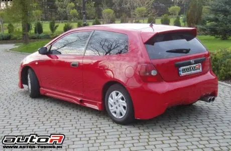 Honda Civic 01-06 3D Sideskirts Db9 [Autor] 1
