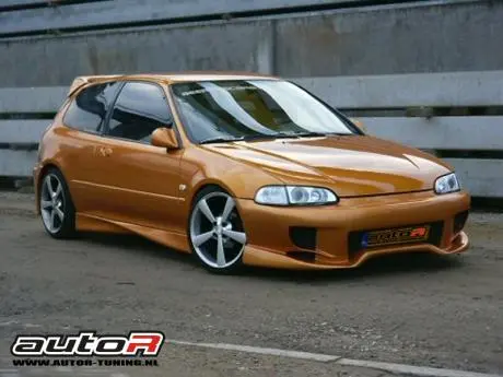 Honda Civic 92-95 2/3D Frontbumper Trex [Autor] 1