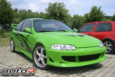 Honda Civic 92-95 2/3D Frontbumper Coldcat [Autor] 1