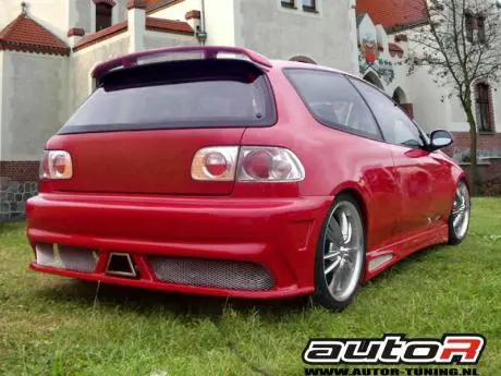Honda Civic 92-95 3D Roofspoiler [Autor] 1