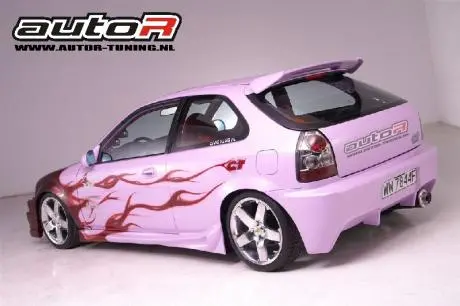 Honda Civic 96-00 3D Rearbumper Drifter [Autor] 1