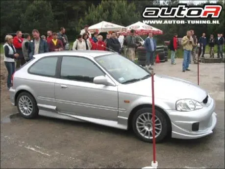 Honda Civic 96-00 3D Sideskirts Extreme [Autor] 1