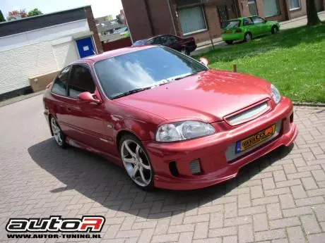 Honda Civic 99-00 Frontbumper Streetracing [Autor] 1