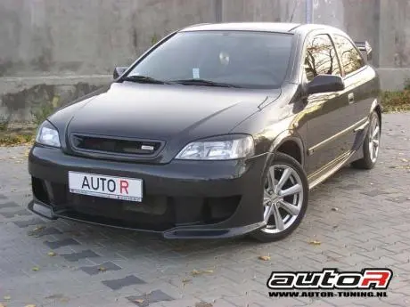 Opel Astra G 98+ 2/3D Frontbumper Booster [Autor] 1