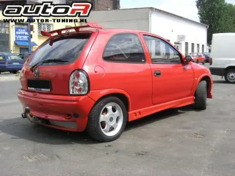 Opel Corsa B 93-01 3D Sideskirts Racing [Autor] 1