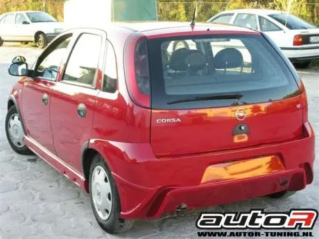 Opel Corsa C 04+ 3D Rearbumper Hunter [Autor] 1