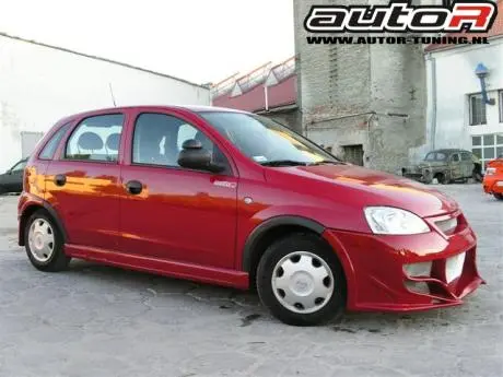Opel Corsa C 04+ 3D Sideskirts Warrior [Autor] 1