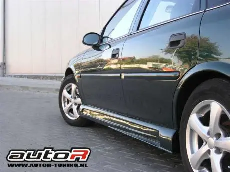 Opel Vectra 99-00 4D Sideskirts Booster [Autor] 1