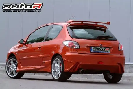 Peugeot 206 98-03 3D Rearbumper Hunter [Autor] 1