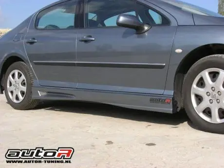 Peugeot 407 04+ 4D Sideskirts Champion [Autor] 1