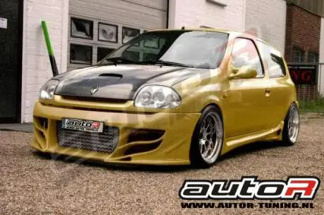 Renault Clio Ii 98-00 3D Frontbumper Hunter [Autor] 1