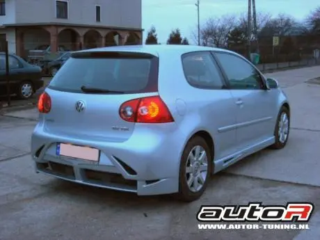 Volkswagen Golf V 03+ 3D 3 Doors Rearbumper Cutter [Autor] 1
