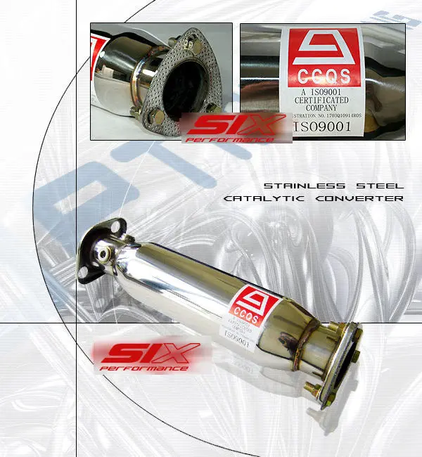 Honda Civic/Crx/Sol 88-00 Catalyc Convertor Stainless Steel 1