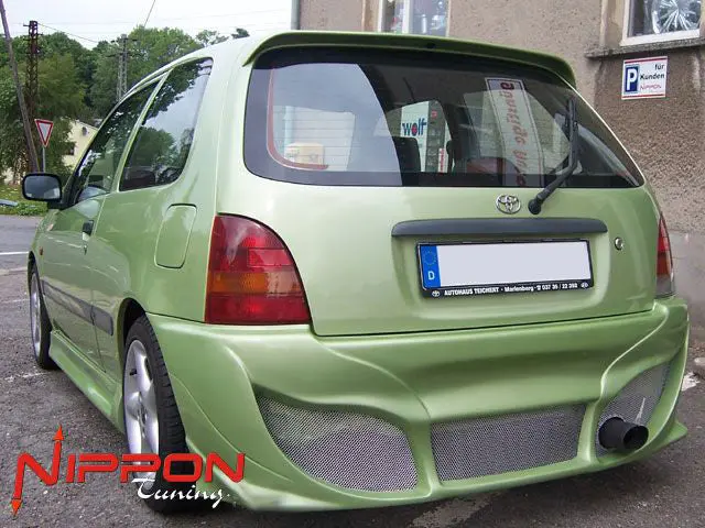 Toyota Starlet P9 95-99 Rear Bumper [Npn] 1