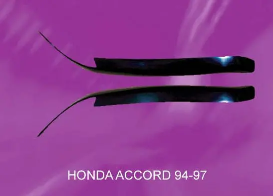 Honda Accord 94-97 2D Abs Eyebrows [Six] 1