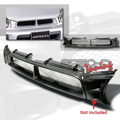 Subaru Impreza 01+ Abs Grill [Six] 1