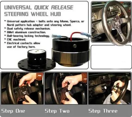 Pro-Plus Quick Release Steering Hub Adapter V2 1