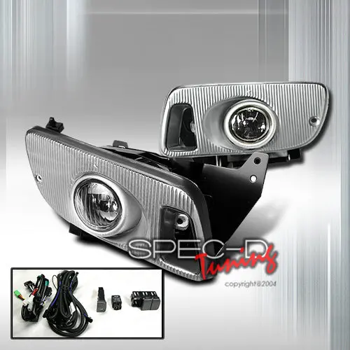 Honda Civic 92-95 4D Oem Foglights Clear 1