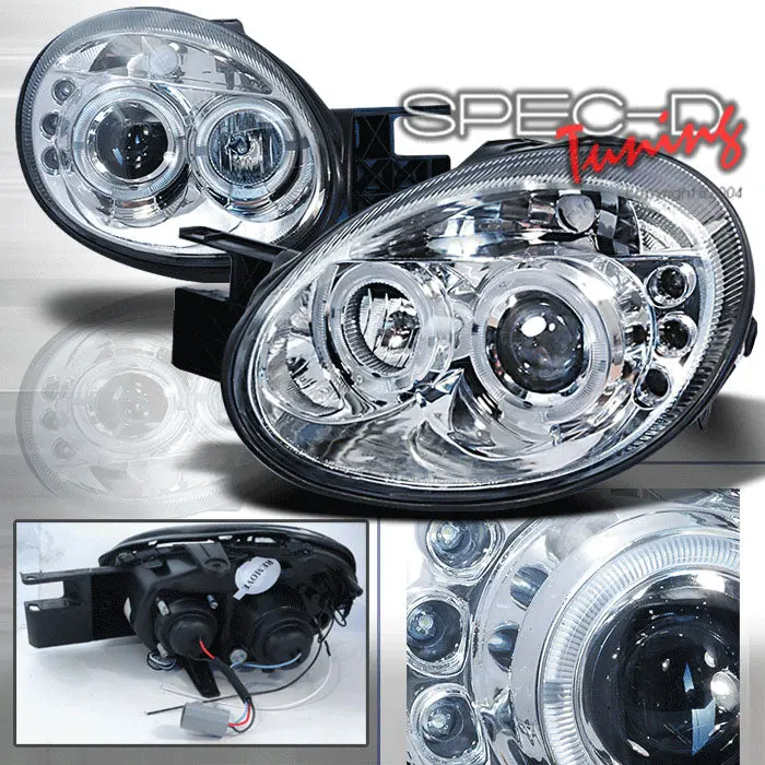 Dodge Neon 03-05 Led Headlights Chrome [Sr] 1