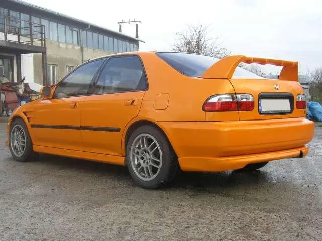 Honda Civic 92-95 4D Rear Bumper Addon Type R [Autor] 1