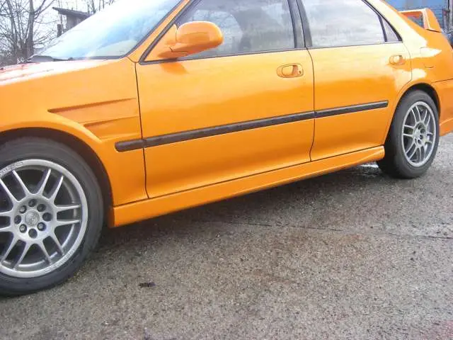 Honda Civic 92-95 4D Sideskirts Type R [Autor] 1