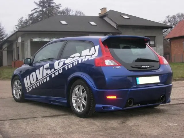 Volvo C30 Hb 07+ Rear Bumper Addon Type Swf [Autor] 1