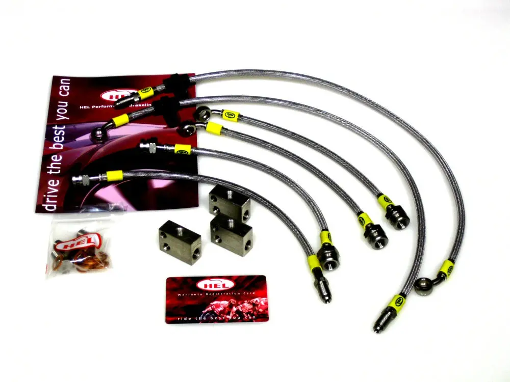 Honda Civic 07+ Fn2 Type-R Stainless Hel Brakelines 9-Pieces 1