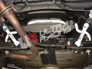 Toyota Rav4 2.4 06+ Ultraracing 2X 2Point Rear Member Braces 1