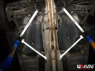 Volvo S60r 4Wd Ultraracing 4X 2-Point Rear Lower Braces 1