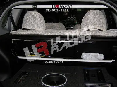 Honda Jazz/Fit 01-08 / 08+ Ultraracing 2-Point C-Pillar Bar 1