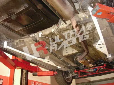 Honda Civic 01-05 2/4D Ultraracing 2X 3-Point Floor Bars 1