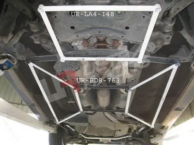 Mazda 5 Cp 00+ Ultraracing 2X 4-Point Floor Bars 1