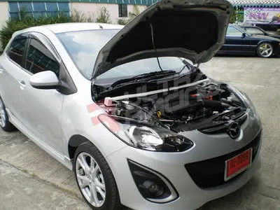 Mazda 2 07+ Ultraracing 2-Point Front Upper Strutbar (Rhd) 1