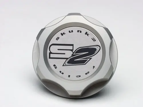 Universal (Honda) M33x2.8 Billet Oil Cap Polished Skunk2 1