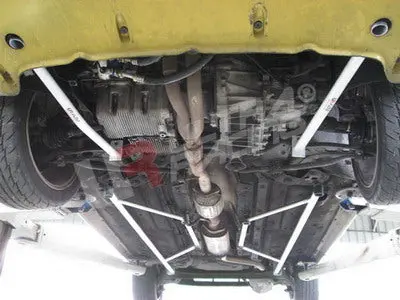 Fiat Punto 2 Mk2/Hgt Ultraracing 2X 4-Point Floor Bars 1