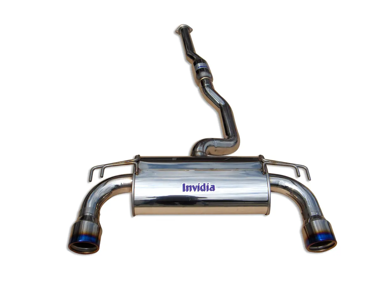 Mitsubishi Evo X Q300 Catback Syst Ti-Tip Incl Tuv [Invidia] 1