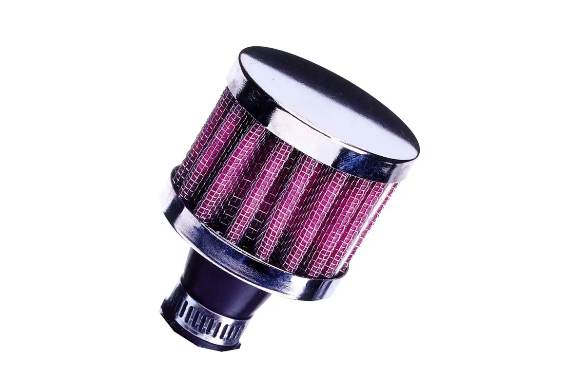 Six Performance Universal Breather Filter 12Mm Polished 1