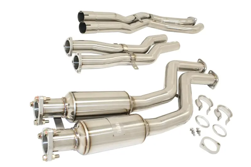Bmw E46 M3 99-05 Stainless Steel Midpipe Megan Racing 1