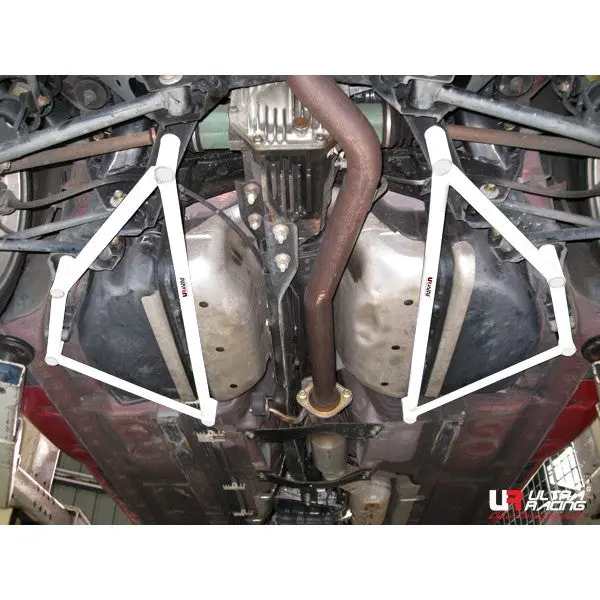 Mazda Rx8 Ultraracing 2X 4-Point Rear Lower Bars 1019P 1