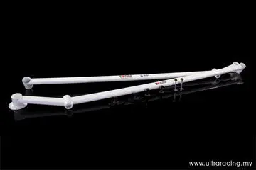 Toyota Corolla Ae86 (A/B) Ultraracing 2X 3-Point Floor Bars 1