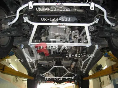 Daihatsu Terios 5-Seat 06+ Ultra-R 2X 4Point Side Lower Bars 1